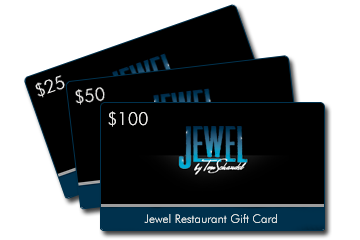 Jewel Restaurant Gift Purchase available for Holiday Season